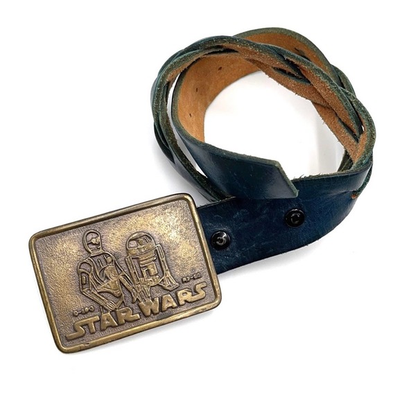 STAR WARS metal belt buckle kids size 30" long